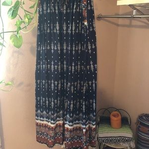 Maxi skirt boho style